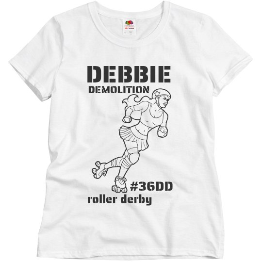 Roller Derby Demo Girl