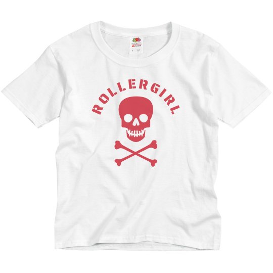 Rollergirl Skull