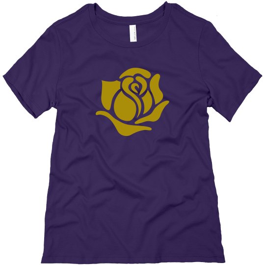 Rose ladies tee