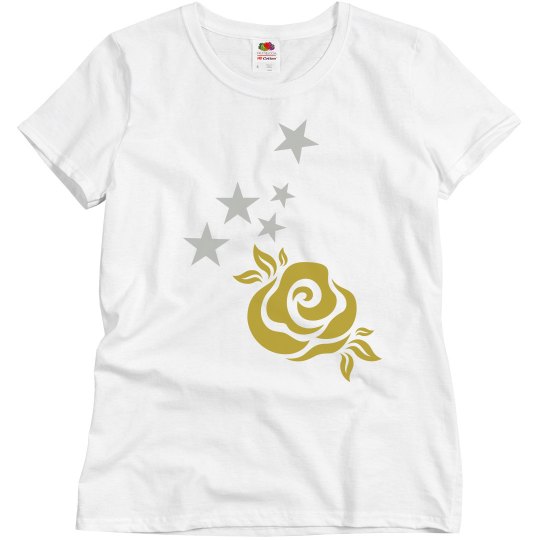 Rose star top