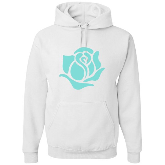 Rose white hoodie Rose white hoodie