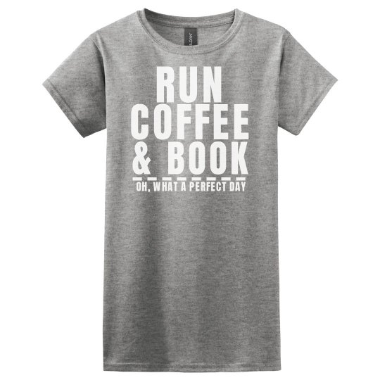 Run coffee and book Run coffee and book