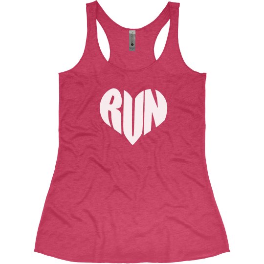 RUN HEART GRAPHIC RUN HEART GRAPHIC