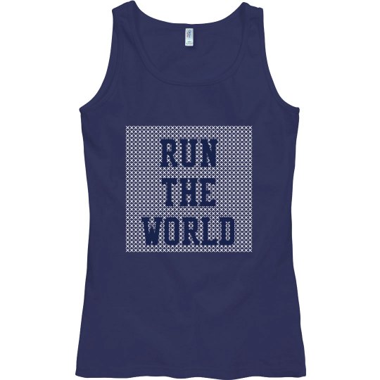 "Run The World" Jog Tank