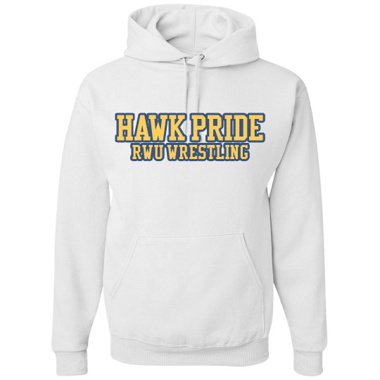 RWU 'hawk pride' wrestling sweatshirt