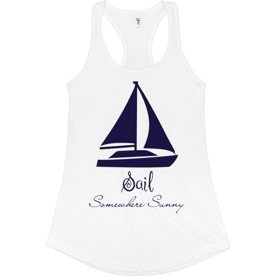 Sail Somewhere Sunny Tank