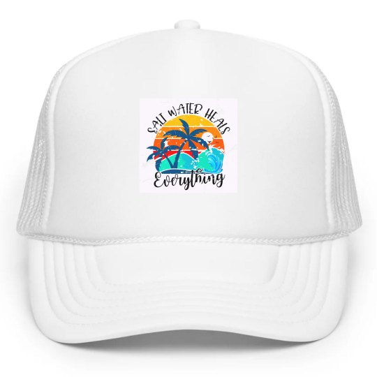 Salt Water Heals Everything Hat Salt Water Heals Everything Hat