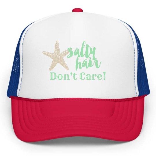Salty Hair Don't Care Hat