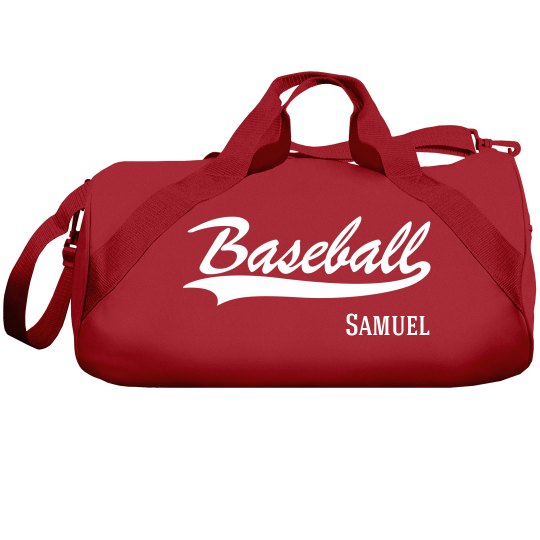 Samuel's Baseball Bag