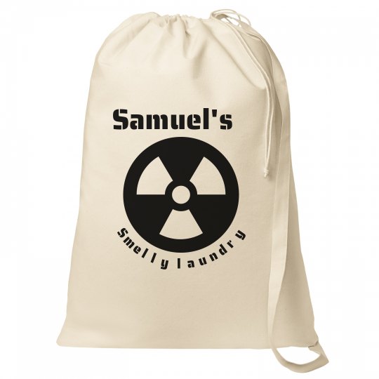 Samuel's Laundry bag!