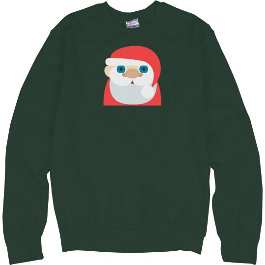 Santa Claus Unisex Anvil Crewneck Sweatshirt Santa Claus Unisex Anvil Crewneck Sweatshirt