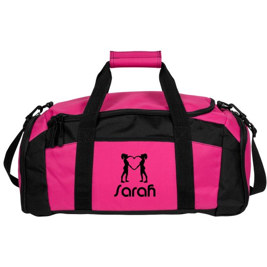 Sarah. Cheerleader bag