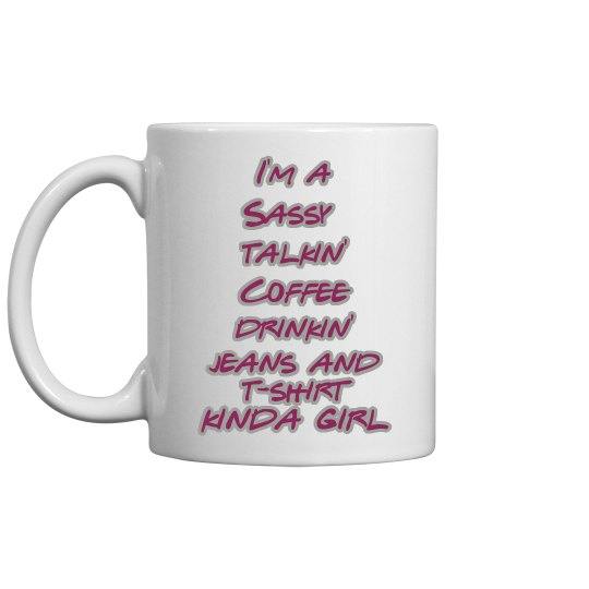 sassy coffee mug