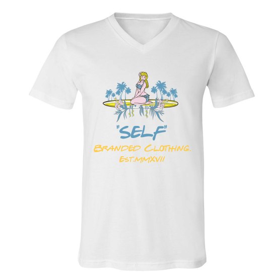 SB Beach Lady T Shirt White