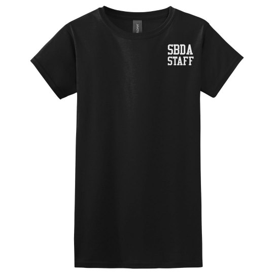 SBDA Staff T-shirt, black