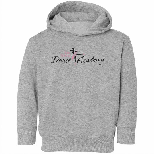 SBDA Toddler pullover hoodie sweatshirt - black font