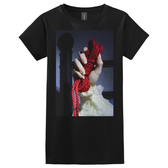 Scarlet Rope Bundle Photo Lucy LaRue Photo Fitted Tee