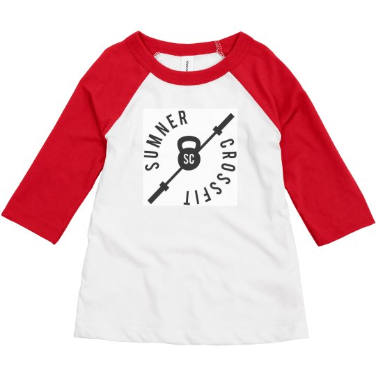 SCF toddler baseball tee