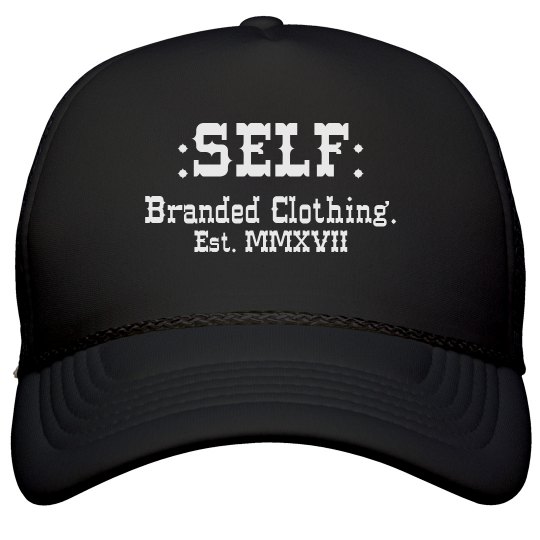 Self Branded Blk Hat