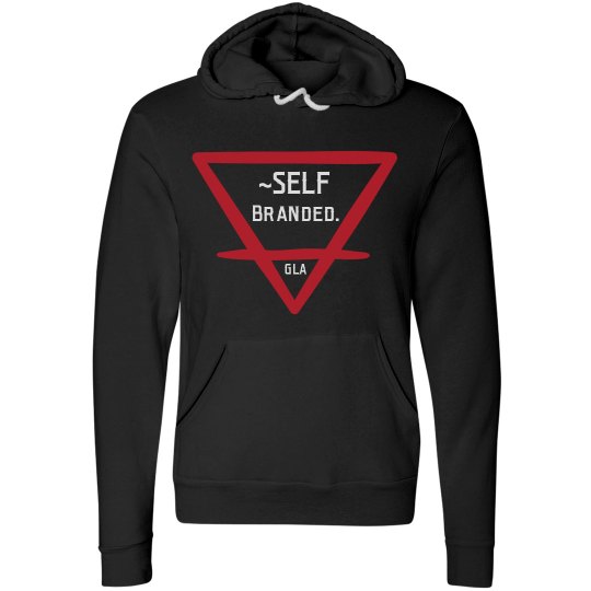 ~Self Branded Blk/Red Hoodie ~Self Branded Blk/Red Hoodie
