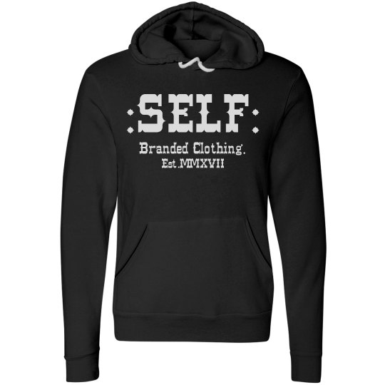 Self Branded Clothing. Blk White 
