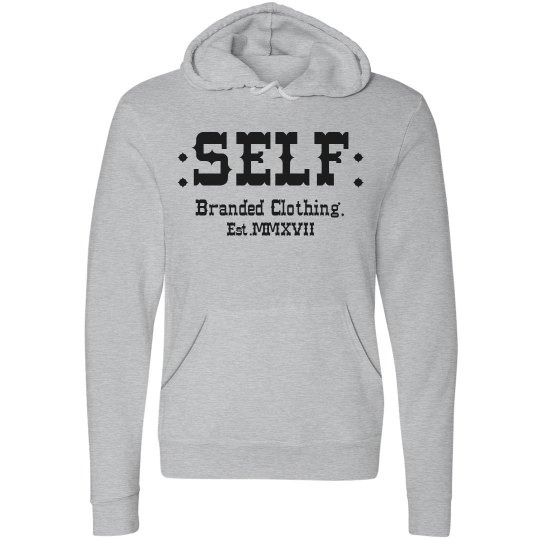 Self Branded Clothing. Gray Blk 