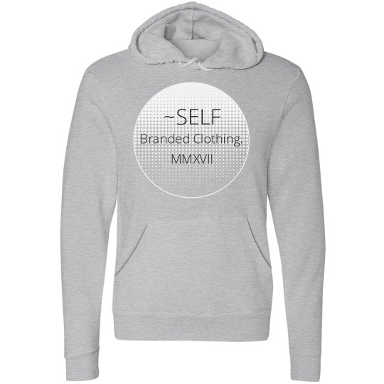 ~Self Branded Gray Hoodie 2