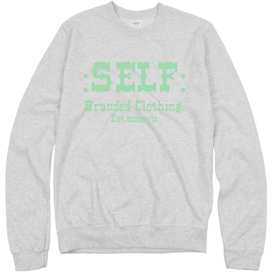 Self Branded Mint Sweat Shirt