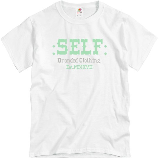 Self Branded Mint Tee