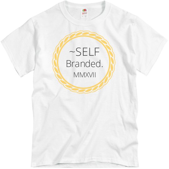 Self Branded Tee White Self Branded Tee White