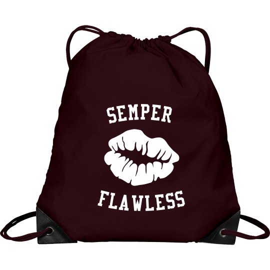 SF Cinch Bag Maroon SF Cinch Bag Maroon