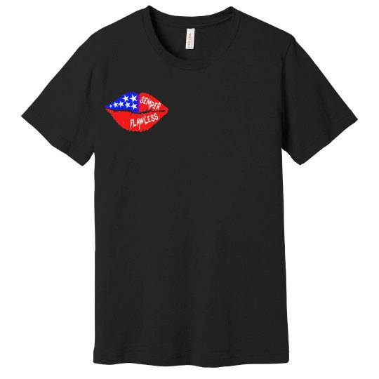 SF Tee Black R/W/B Logo SF Tee Black R/W/B Logo