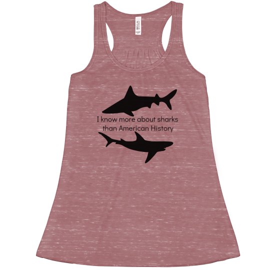 shark history, no back