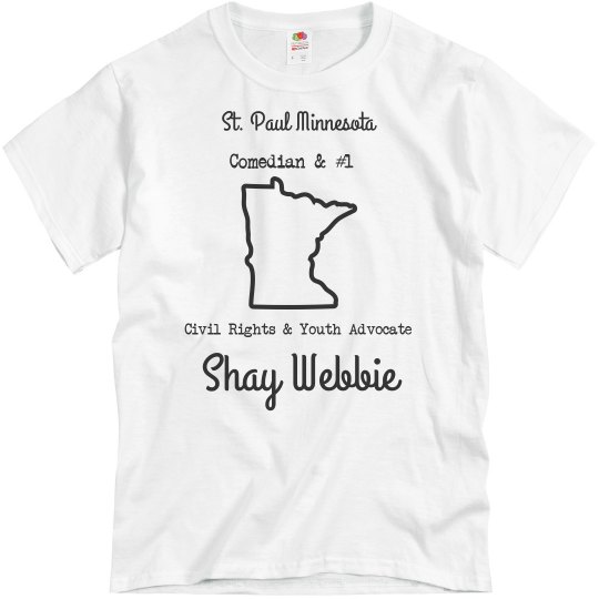 SHAY WEBBIE  supported tee