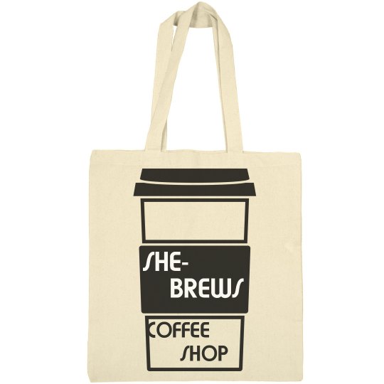 SHE BREWS TOTE SHE BREWS TOTE