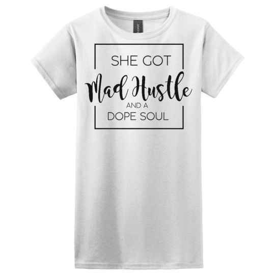 She got mad hustle - black She got mad hustle - black