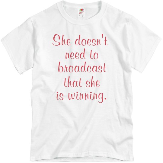 She is Winning Tee She is Winning Tee