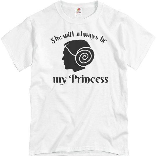 She Will Always Be My Princess Men's T-Shirt