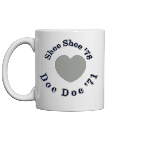 shee shee and Duane 's mug
