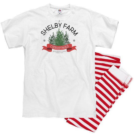 SHELBY FARMS CHRISTMAS PJ SET - UNISEX SHELBY FARMS CHRISTMAS PJ SET - UNISEX