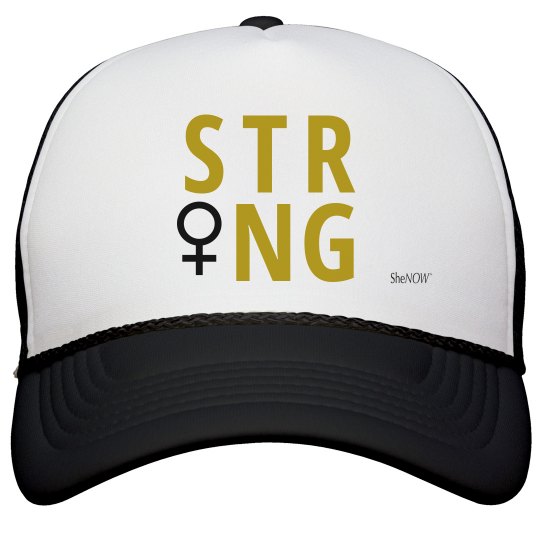 SheNOW #STRONG - trucker hat