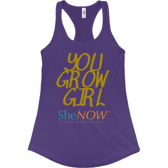 SheNOW YOU GROW GIRL Tank