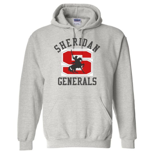 Sheridan Generals w/name on back Sheridan Generals w/name on back