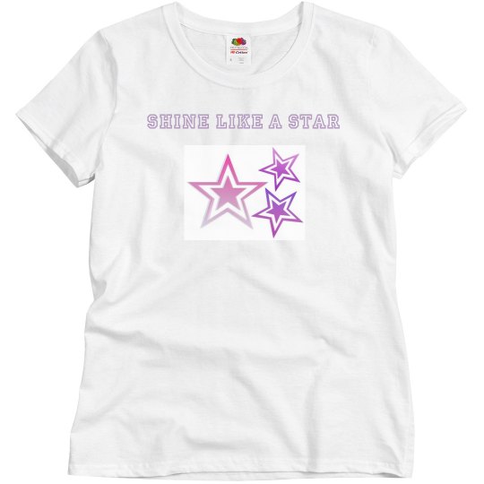 Shine like a star top on sale!