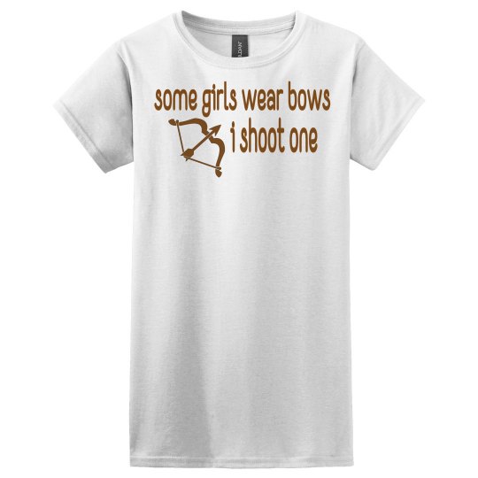 Shoot Like A Girl Archery Shirt