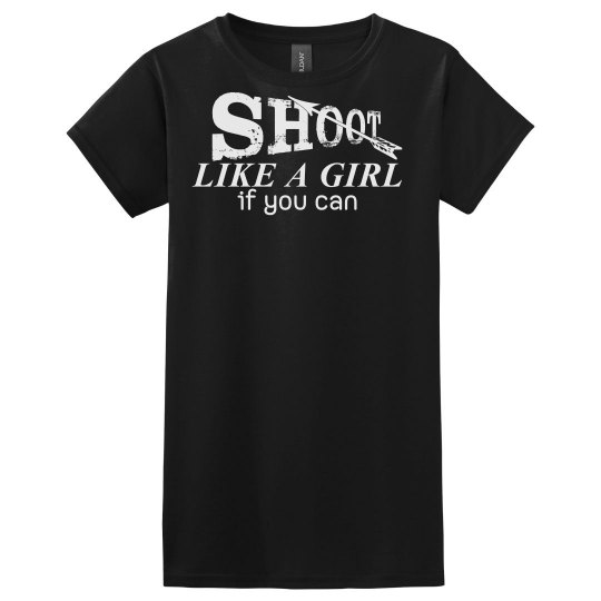 Shoot Like A Girl Archery Shirt Shoot Like A Girl Archery Shirt