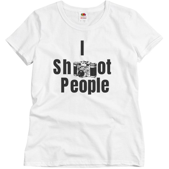 shoot photography tee