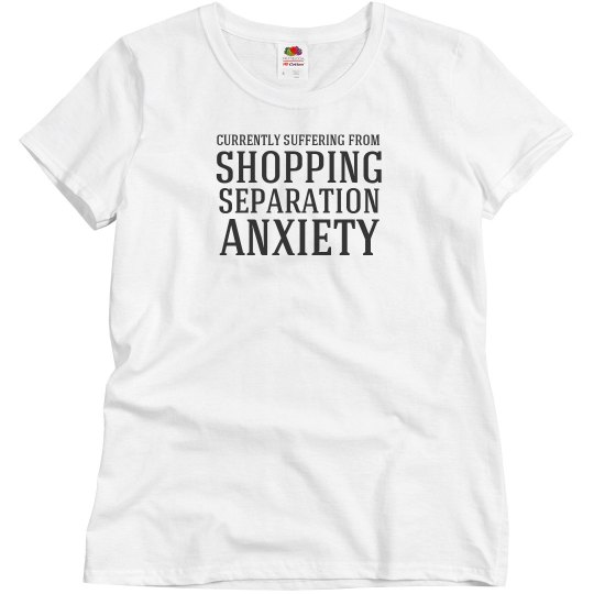 Shopping anxiety