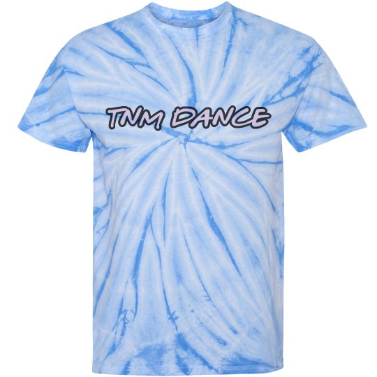 Short Sleeved TNM Tie Dye Tee - SLV/BK/LAV