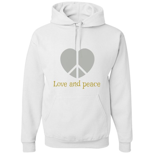 Silver and gold sweatshirt